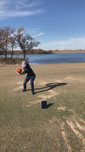 Golf performance training quantified!  Athletic development coach Jonathan Moore (Oklahoma State Cowboys) shows how the Ballistic Ball X can assess velocity & power combining rotational and vertical forces.
